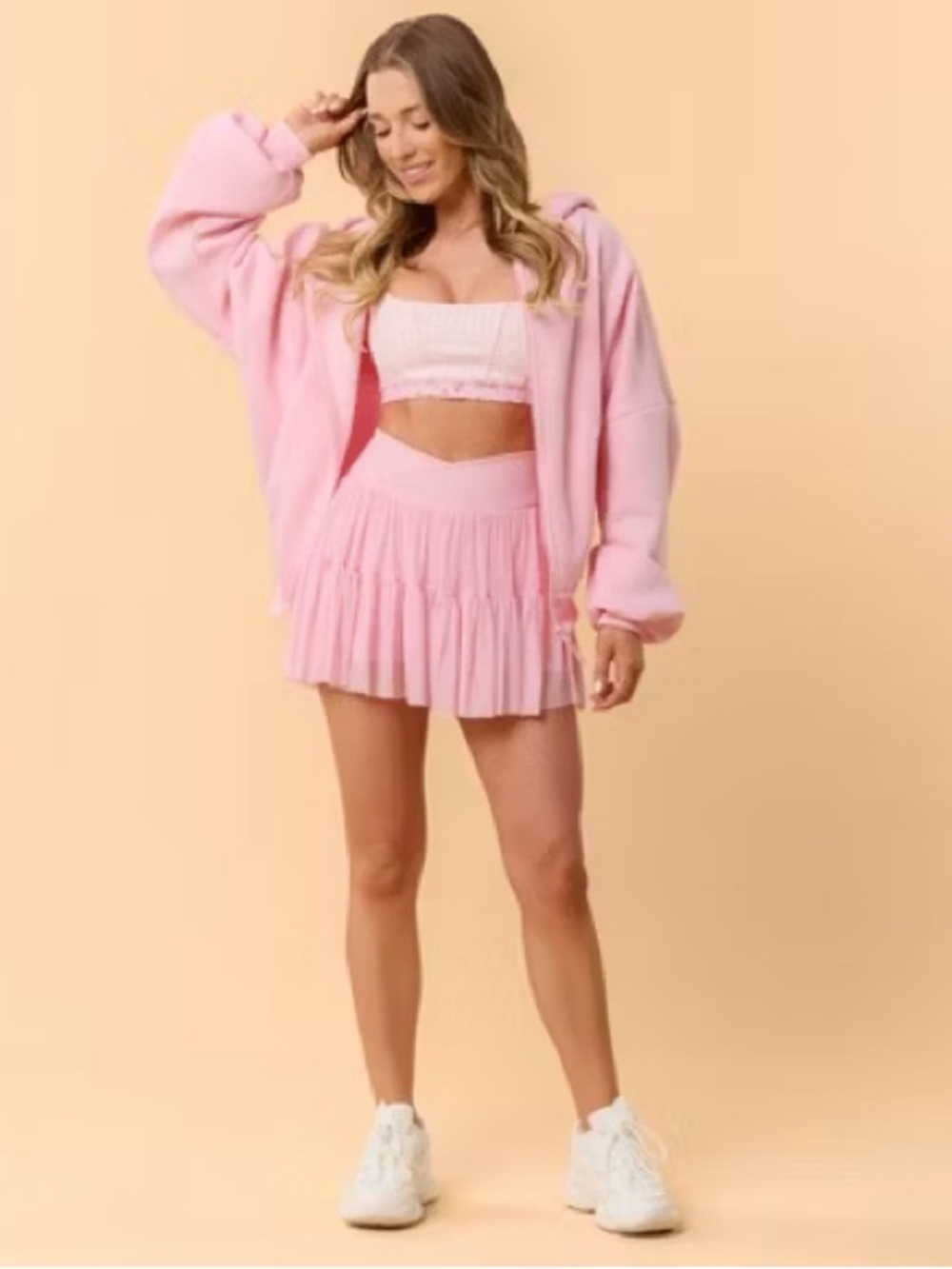 BLOGILATES NWT Blogilates Women's Ballerina Skort - Pink -XS - Picture 6 of 12